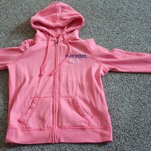 Hollister Pink Sweatshirt Hoodie Casual Jacket